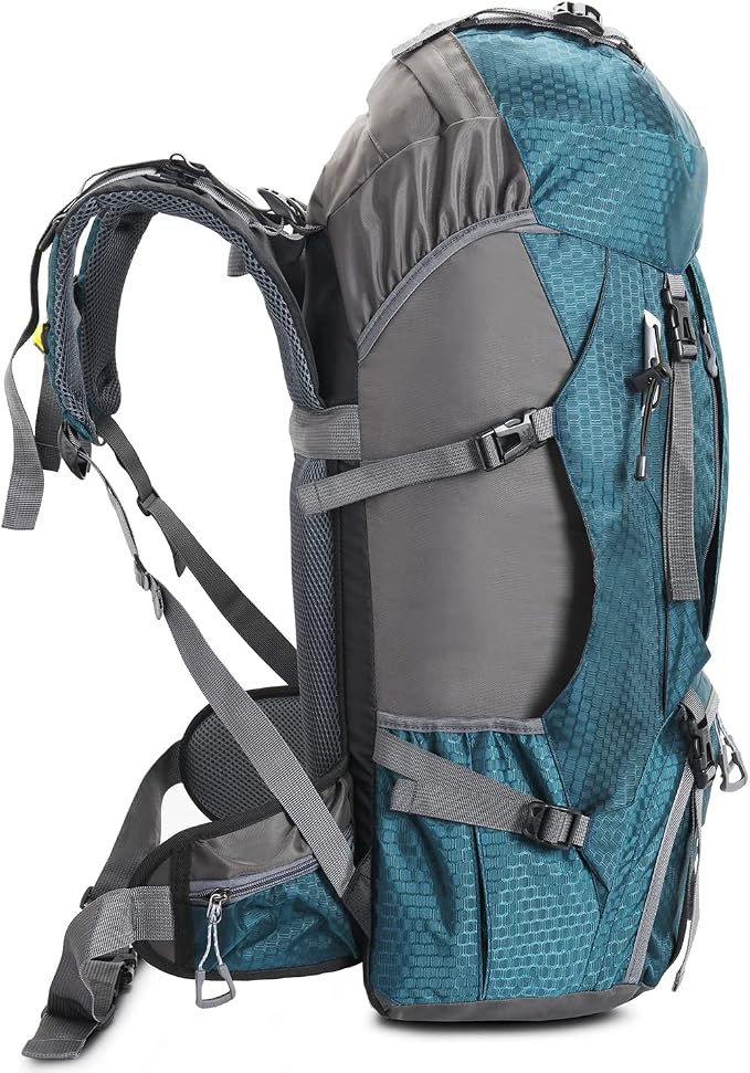Bseash 60L Waterproof Hiking Camping Backpack - Image 8