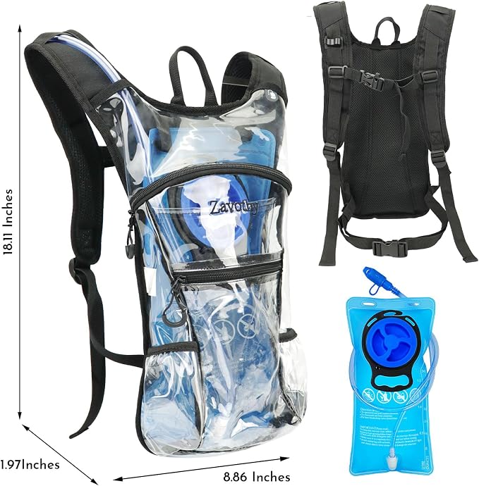 Zavothy Rave Hydration Backpack - Image 2
