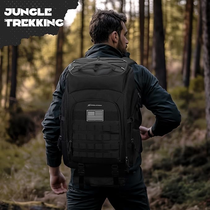 Maelstrom Tactical Backpack for Men, Water Resistant 40L Military Backpack - Image 6