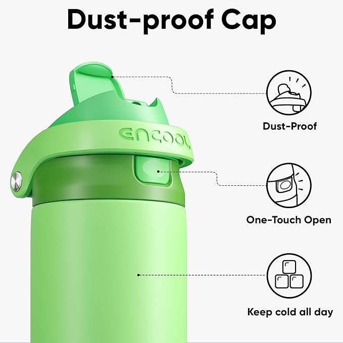 ENCOOL Leakproof Insulated Water Bottle - Image 2