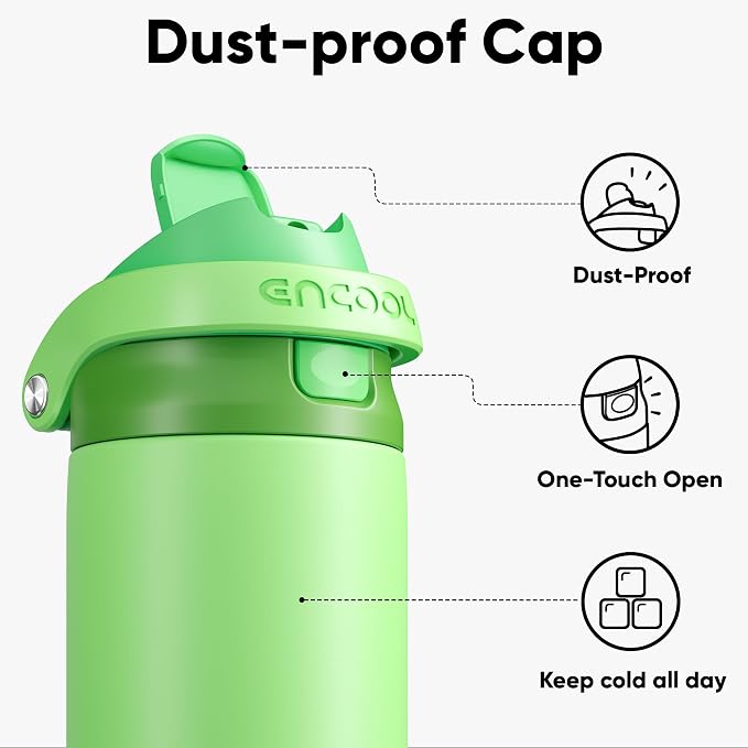 ENCOOL Leakproof Insulated Water Bottle - Image 2