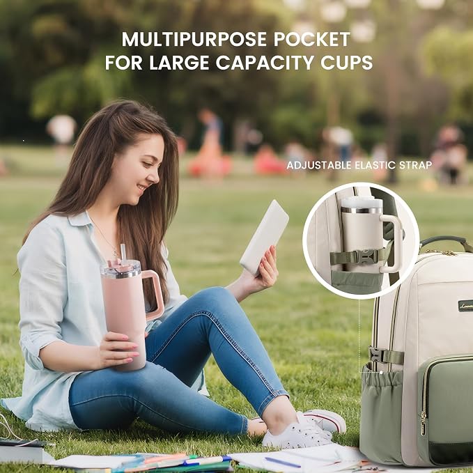 LOVEVOOK Laptop Backpack for Women - Image 2
