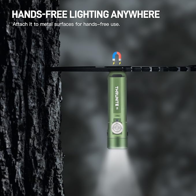 ThruNite Ti Mini Keychain Flashlight, USB-C Rechargeable EDC Pocket Light - Image 3