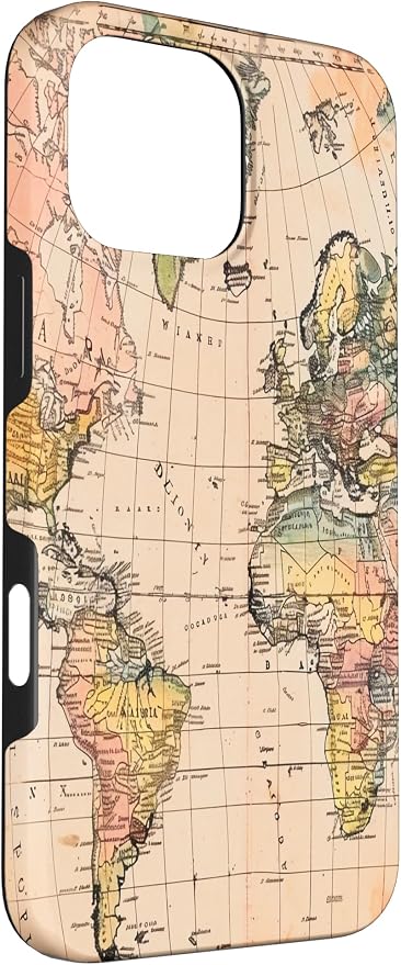 World Map, Old Map of the World Case - Image 3