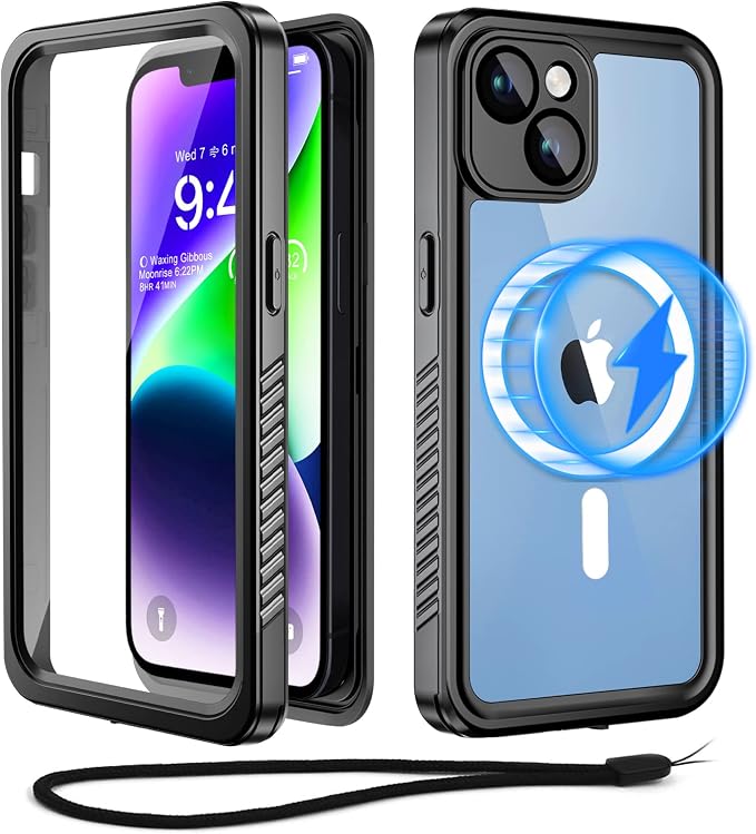 Beeasy for iPhone 14 Waterproof Case Compatible by Beeasy