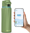 BOOST Smart Water Bottle with Reminder & Tracker, Double Wall Vacuum Insulated by WATERH