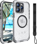 for iPhone 15 Pro Max Waterproof Case Compatible by EVCING