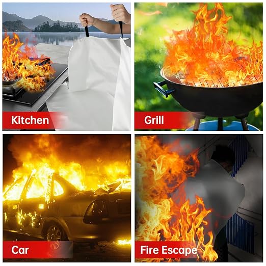 Fire Blanket - Thick Fire Blanket Fire Suppression Blanket - Fire Blankets - Image 6