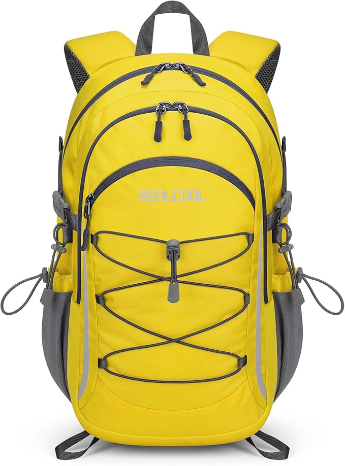 RealCool Hiking Backpack for Men Women, 30L Lightweight Waterproof Travel by RealCool
