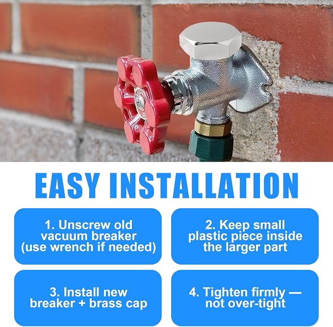 Vacuum Breaker Repair Kit VACVBKX1B, Compatible - Image 7