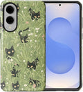 for Samsung Galaxy S25 Edge Case, HL2 Grass Cat Hybrid 2 Layer Hard Shell by Unknown