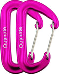 12kN 3.2"x2" Heavy-Duty Carabiner Clips by Outmate
