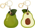 Leather Keychain Holder Case Compatible by BORKUANA