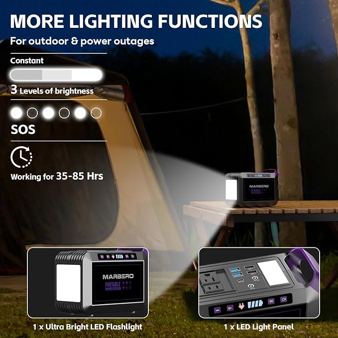 MARBERO 172Wh Solar Generator - Image 7