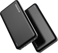 2 Pack Portable Charger, Slimmer 10000mAh Power Bank, USB C in&Out Fast by EVOPOW