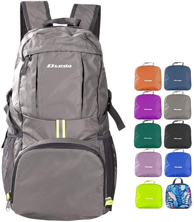 35L Lightweight Packable Backpack Waterproof Durable Hiking Travel Backpack by Dveda