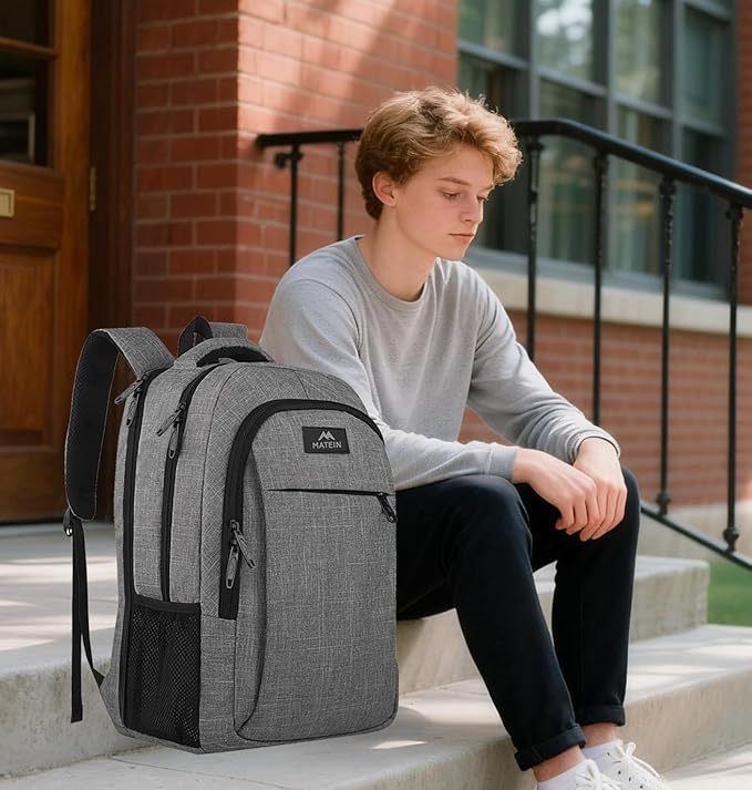 MATEIN 17 Inch Laptop Backpack, TSA Large Backpack - Image 5