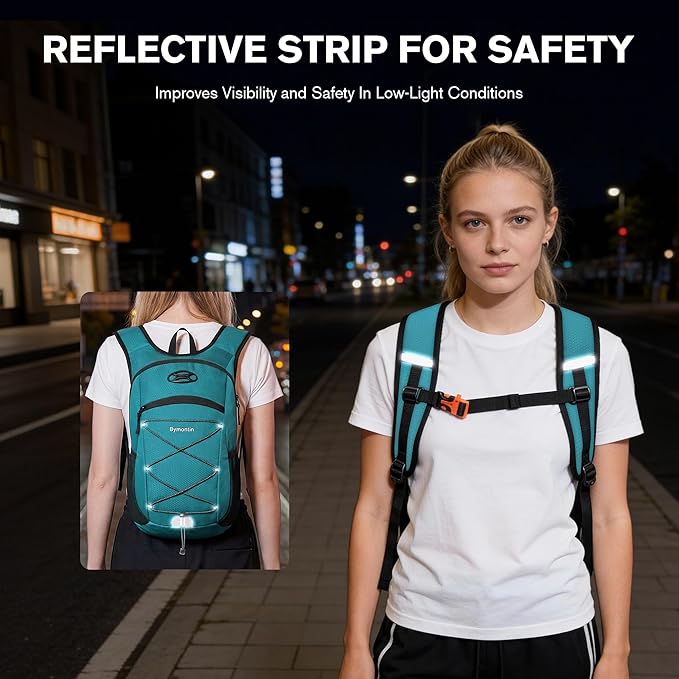 Ultra-Light Soft Daypack 15L/20L, Cushioned Breathable Back Panel Backpack - Image 4
