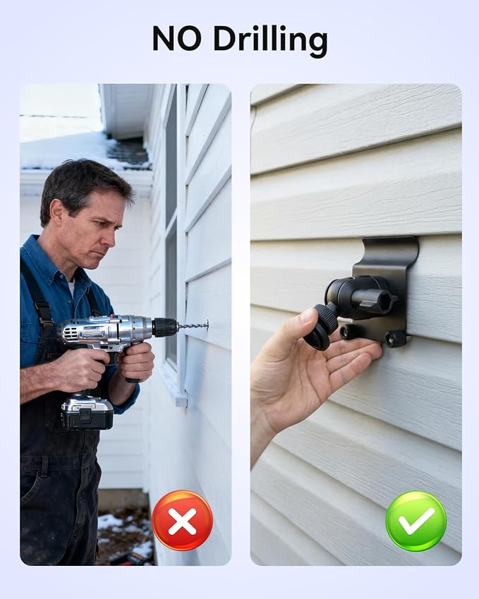 2Pack Vinyl Siding Mount Compatible - Image 5