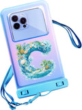 Personalized Initial Waterproof Phone Pouch Case by Unknown