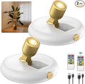Rechargeable Battery LED Spotlight Indoor: Wireless Mini Art Accent Spot Lights by Unknown