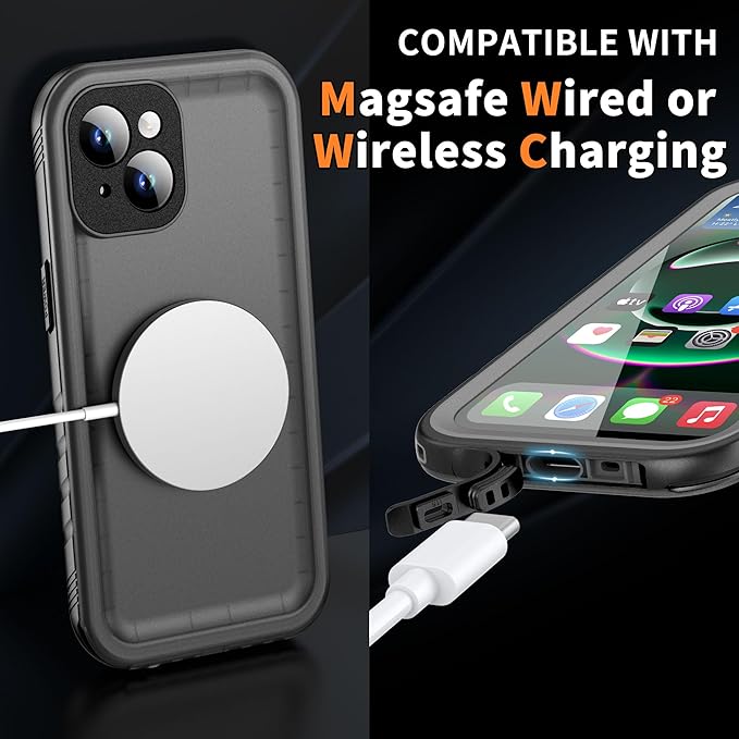 Cozycase for iPhone 15 Plus Waterproof Shockproof Dustproof Case - Image 9