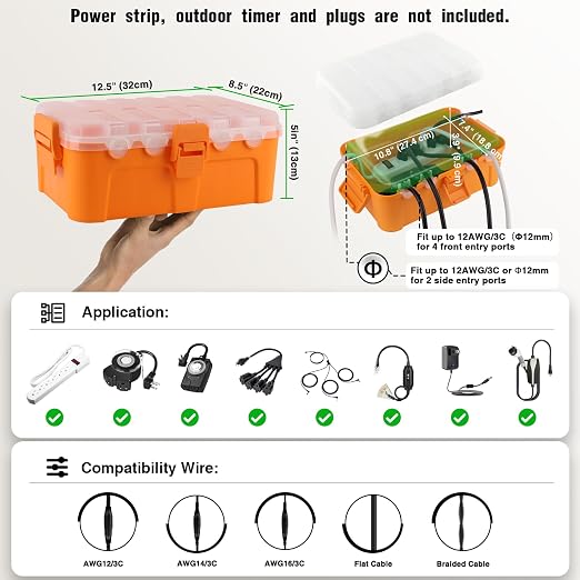 Flemoon Outdoor Electrical Box - Image 3