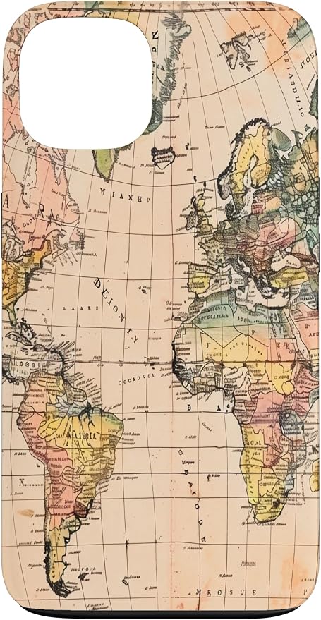 World Map, Old Map of the World Case by Unknown