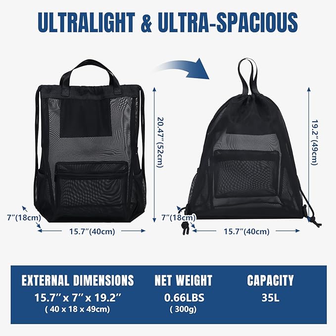 Moyad Backpack for Women Men, Semi-transparent Travel Casual Daypack Backpacks - Image 4