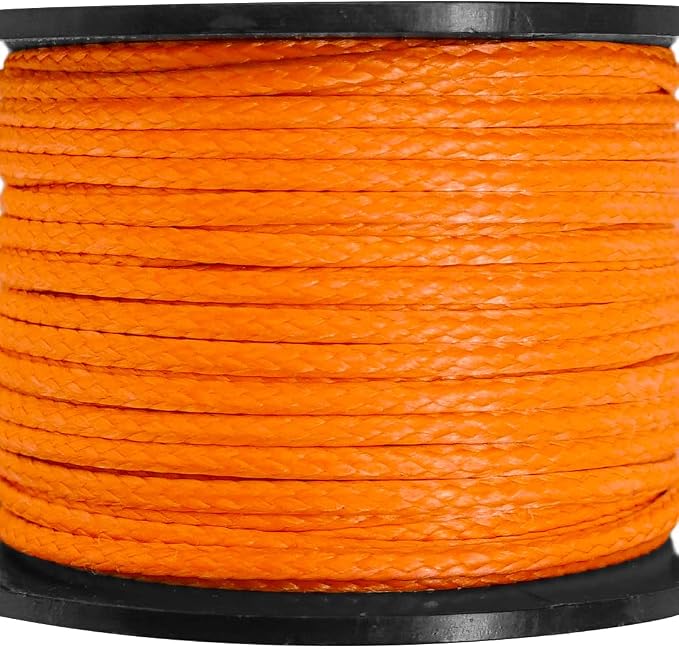 emma kites Hollow UHMWPE Braided Cord 1.3mm, 2mm Spliceable - Image 3