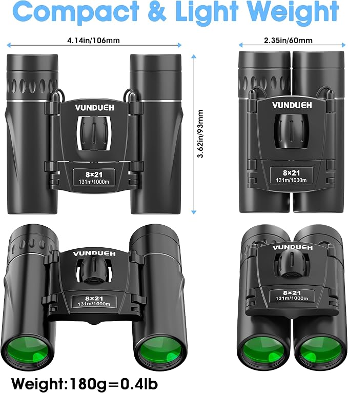 Mini Compact Binoculars for Adults and Kids - Image 6