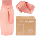 BLUE GINKGO Collapsible Water Bottle – Lightweight, Foldable Silicone Bottle by BLUEGINKGO