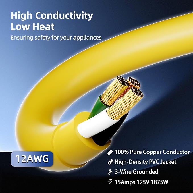 25 FT Outdoor Extension Cord - Image 4