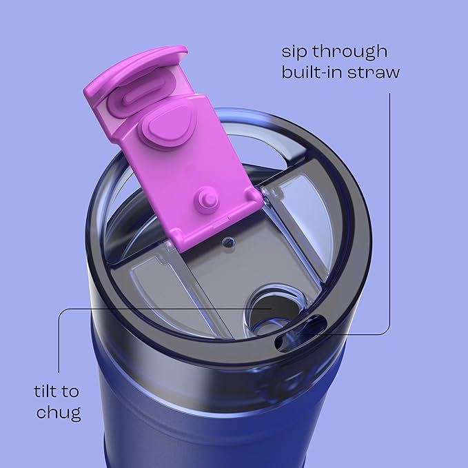 bubba 18 oz Dualsip Insulated Stainless Steel Water Bottle - Image 3