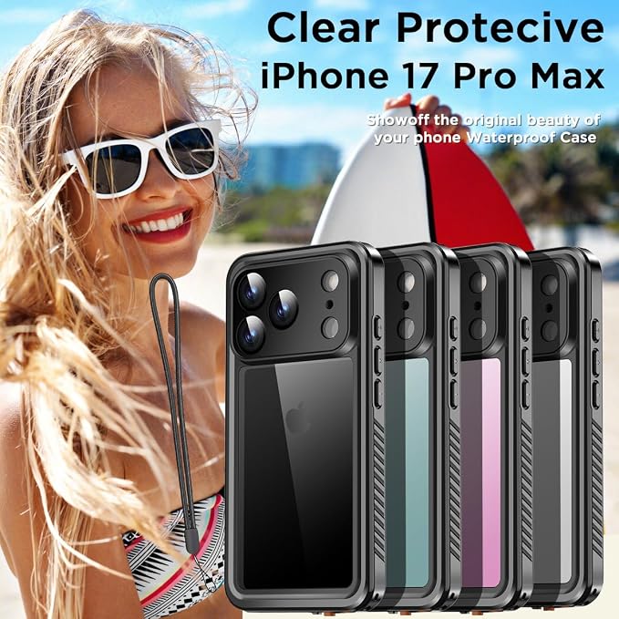 AICase Compatible with iPhone 17 Pro Max Case Waterproof - Image 7