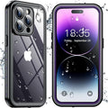 SPIDERCASE for iPhone 14 Pro Case Waterproof, Built-in Lens & Screen Protector by SPIDERCASE