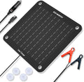 ECO-WORTHY 10W Solar Car Battery Charger Maintainer 12V Waterproof Portable by ECO-WORTHY