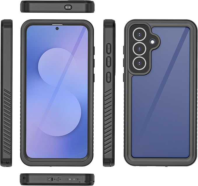 for Samsung Galaxy S25 FE Case, IP68 Waterproof Dustproof Case, Full Body Heavy - Image 6