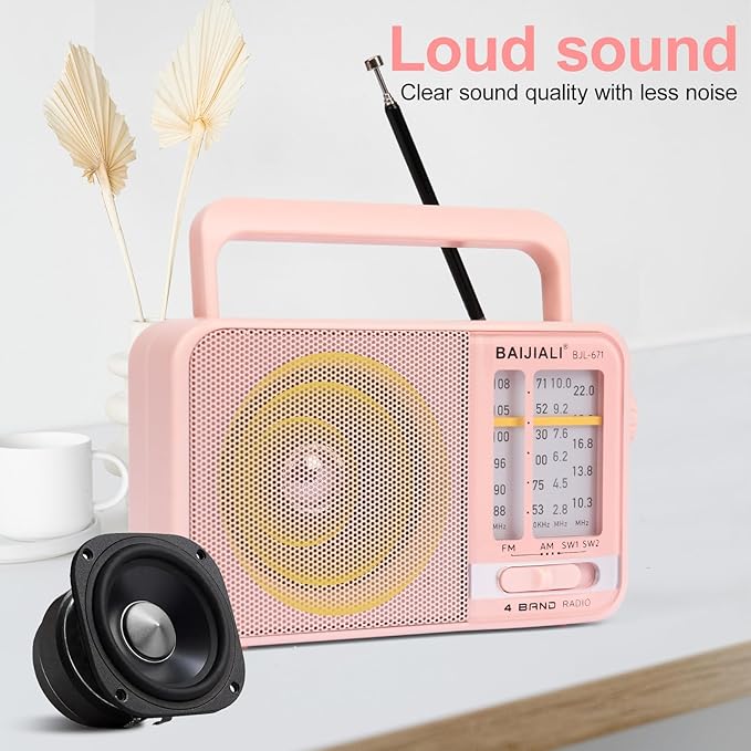 Portable AM/FM Transistor Radio - Image 5