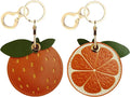 Leather Keychain Holder Case Compatible by BORKUANA