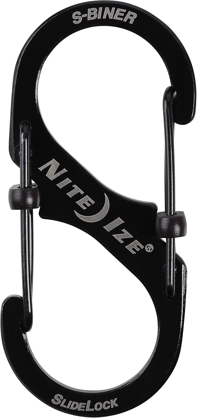 Nite Ize LSB3-01-R6 S-Biner SlideLock Dual Locking Carabiner, Size #3 - Image 2