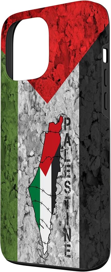 Kufiya PALESTINE Keffiyeh flag, Palestinian Map pattern Case - Image 2