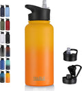 HASLE OUTFITTERS 32 oz Insulated Water Bottle Stainless Steel Double Walled by HASLEOUTFITTERS