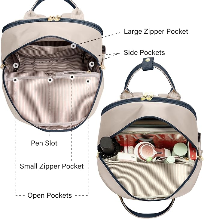 LOVEVOOK Laptop Backpack for Women Men, 17.3 Inch Laptop Bag - Image 4