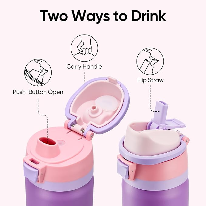 Fijinhom 24 oz Insulated Water Bottle - Image 2