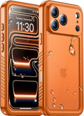 Temdan Compatible with iPhone 17 Pro Case, Waterproof Built-in Screen & Camera by Temdan