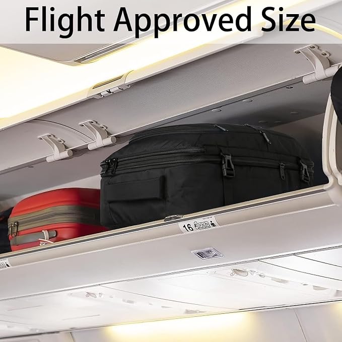 Vancropak 35L Carry on Bags for Airplanes, Luggage Backpack for Travel - Image 6