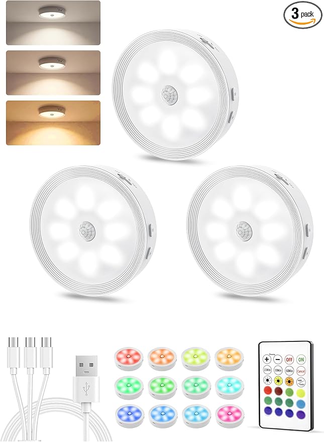 Under Cabinet Lighting, LED Puck Lights by Unknown