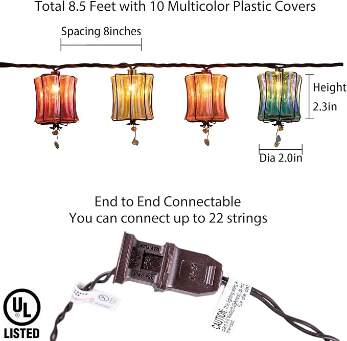 TWINKVILLA Outdoor String Lights Plug in - Image 4