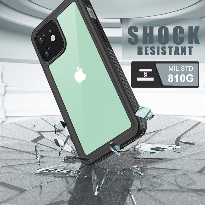 Diverbox for iPhone 12 Waterproof Case, Waterproof Shockproof Dustproof IP68 - Image 6
